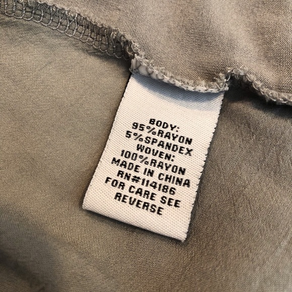 Love Scarlett Gray Sleeveless Baby Doll Top - Picture 9 of 16